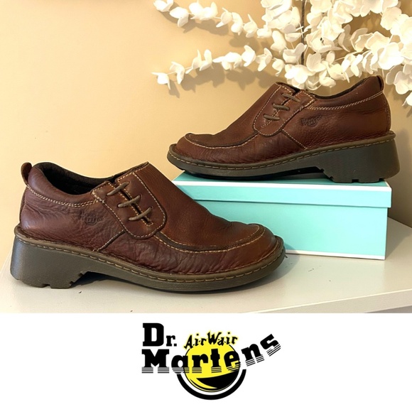 Dr. Martens Shoes - Vintage Dr. Martens 2B18 Slip On Leather Shoes Size US 7